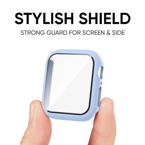 Image of Adorique 3-in-1 Compatible for Apple Watch Band 40mm 41mm 42mm 44mm 45mm 46mm, Soft Silicone Sport Strap for iWatch Series SE 10 9 8 7 6 5 4 3