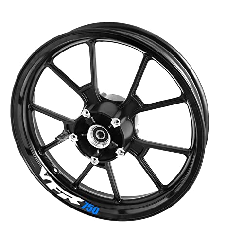 Autocollants de jante de pneu de roue de moto pour Honda VFR 1200F