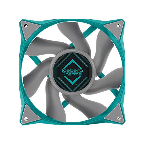 Image of Iceberg Thermal IceGALE 120mm PWM Premium Case Fan (Teal)