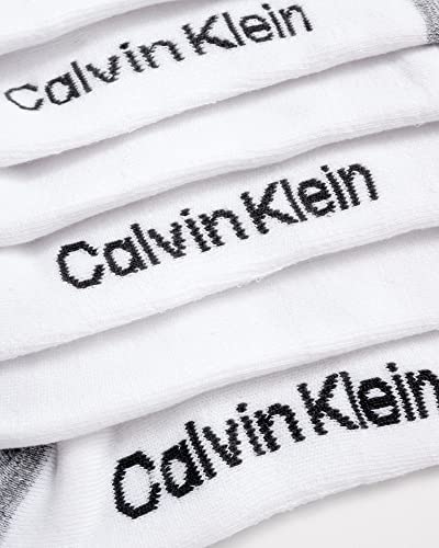 Image of Calvin Klein Mens No Show Socks - 6 Pack Soft Cotton Blend Cushioned Athletic Low Cut Socks for Men for Sports and Running