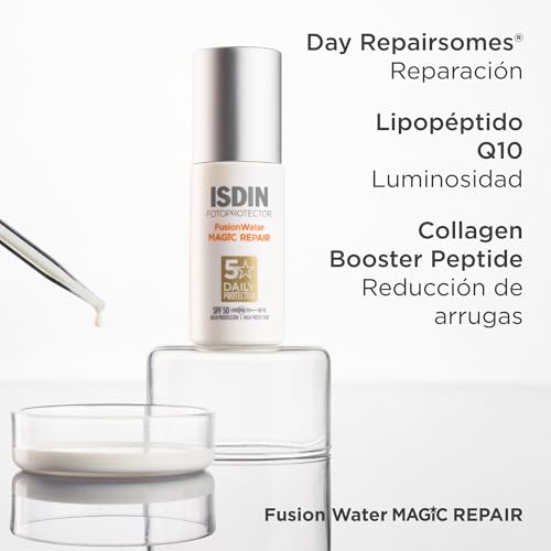 Miniatura 11 de Isdin Fotoultra Age Repair Fw Spf50, Protector Solar Facial De Uso Diario, Triple Acción Antienvejecimiento, 50ml