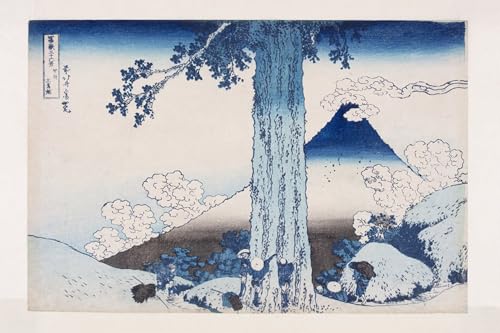 Tableau Col de Mishima Hokusai pour décoration de chambre vintage