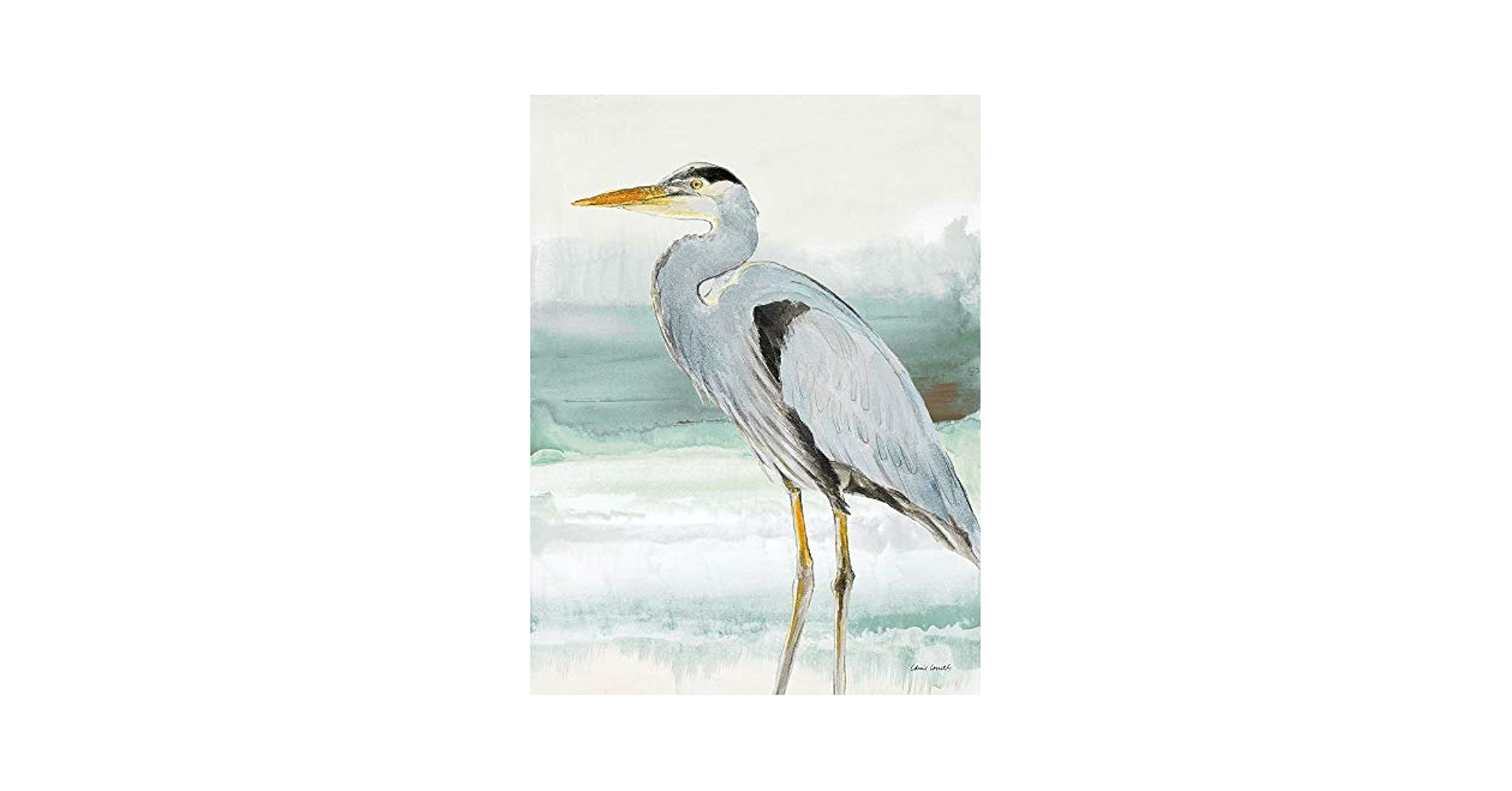 Amazon.co.jp: Posterazzi Collection サギのシーグラス I