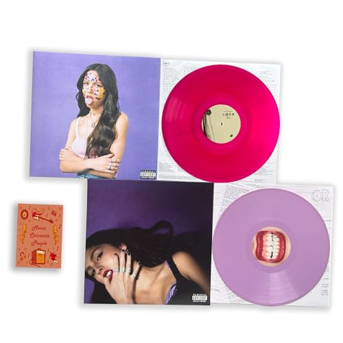 Olivia Rodrigo Exclusive Vinyl Color Collection: Sour (Magenta) / Guts (Purple) / + Including Bonus Art Card