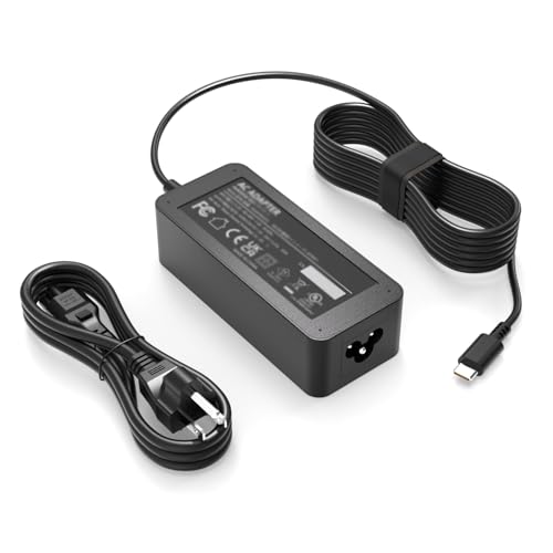 Superer 65W 45W USB C Charger Fit for LG Gram 14 15 16 17 Laptop - (Fit for 14Z90P 14Z90Q 14Z90R 15Z90P 15Z90Q 15Z90R 16T90P 16Z90P 16Z90Q 16Z90R 17Z90Q 17Z90R 17Z90S 17Z95P) (UL Listed Power Cord)