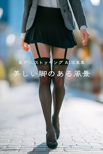 美しい脚のある風景 - 東京OLストッキング AI写真集 脚フェチ
