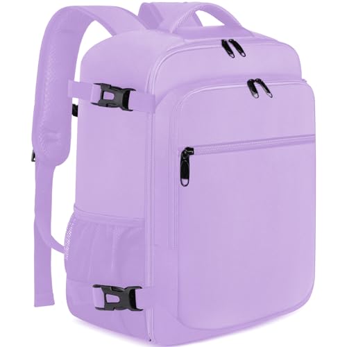 Equipaje De Mano 40x20x25 Para Ryanair 20l Mochilas Para Mujer Bolsa De Cabina Mochila De Viaje Cabina Avion Portatil 14 Pulgadas Con Puerto Usb Maleta Cabina Para Vueling, Morado Claro Equipaje De Mano 40x20x25 Para Ryanair 20l Mochilas Para Mujer Bolsa De Cabina Mochila De Viaje Cabina Avion Portatil 14 Pulgadas Con Puerto Usb Maleta Cabina Para Vueling, Morado Claro