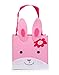 Felt Fabric Easter Basket Bags for Girls and Boys in Cute Bunnies and Chicks Design | Useful for Candy, Goodies, and Egg Hunts | 2 per Order