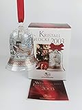  Hutschenreuther Kristall Glocke 2003*Rarität*Neu, Kristallglocke, Glasglocke, Weihnachten, Weihnachtsglocke, Anhänger, Baumanhänger, Baumschmuck