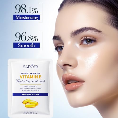 Collagen Sheet Face Masks Skincare Bulk Pack ,Hydrating Bulk Face Masks(55 Combo Pack) - Image 5