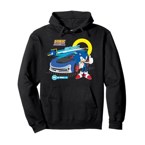 Sonic Racing CrossWorlds - Ready to Roll Sonic Pullover Hoodie
