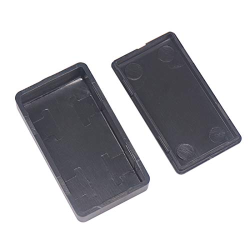 Zulkit 5Pcs Project Boxes Abs Plastic Electrical Project Case Power Junction Box Black 1.97 X 1.10 X 0.59 Inch (50 X 28 X 15 Mm) #TOP4
