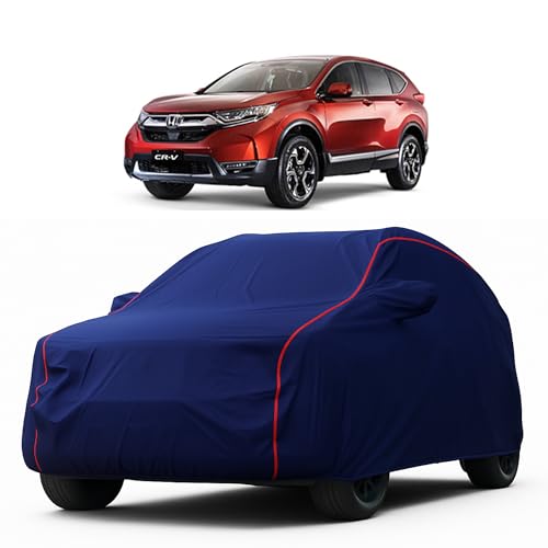 Image of Heavy-Duty Car Cover for Compatible with Honda CR V (2018 to 2025 All Models) Deluxe Car Protection Cover - Waterproof & UV-Resistant All-Season Exterior Protection