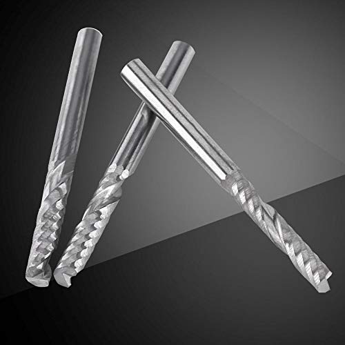 Akozon Drill Milling Cutter 4 x 12mm con Gambo in