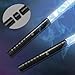 Lightsabers Metal Hilt Dueling Light Sabers RGB 16 Color, FX Sound, Doubled Blade, Rechargeable Sword for Adult Kids Birthday Thanksgiving Xmas Toys Gift Halloween Cosplay