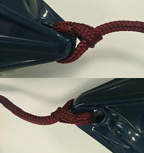 SET 3 CIME - TRECCIA PIATTA PER PARABORDI ELEGANTE UTILE AGGANCIO E SGANCIO RAPIDO PIOMBATA E RICAMATA A MANO - BORDEAUX BORDO'