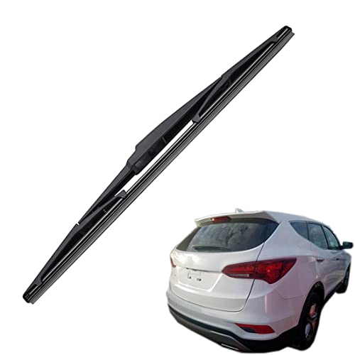 Scheibenwischer Für Auto Scheiben Wiper Blades Für Santa Fe DM 2012-2017 Wischerblatt Vorne Wischblätter Gummi Windshield Wipers 650mm+350mm fit U J Hakenarme,Rear Window Wiper 1pcs-325mm