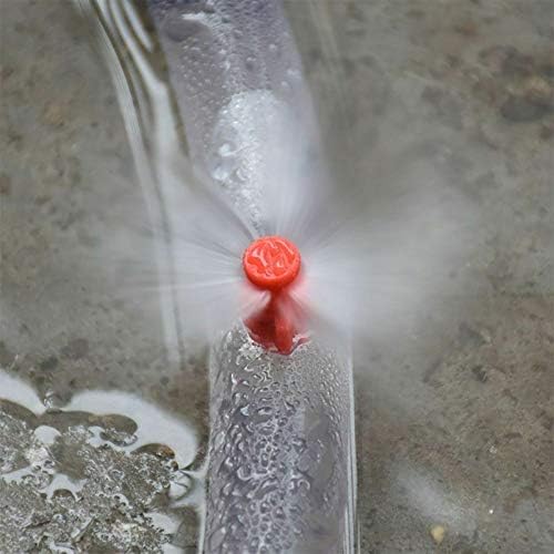 Miniatura 4 de 100 piezas de 360 grados de refracción atomizada gotero micro rociador de jardín hidropónico riego de jardín