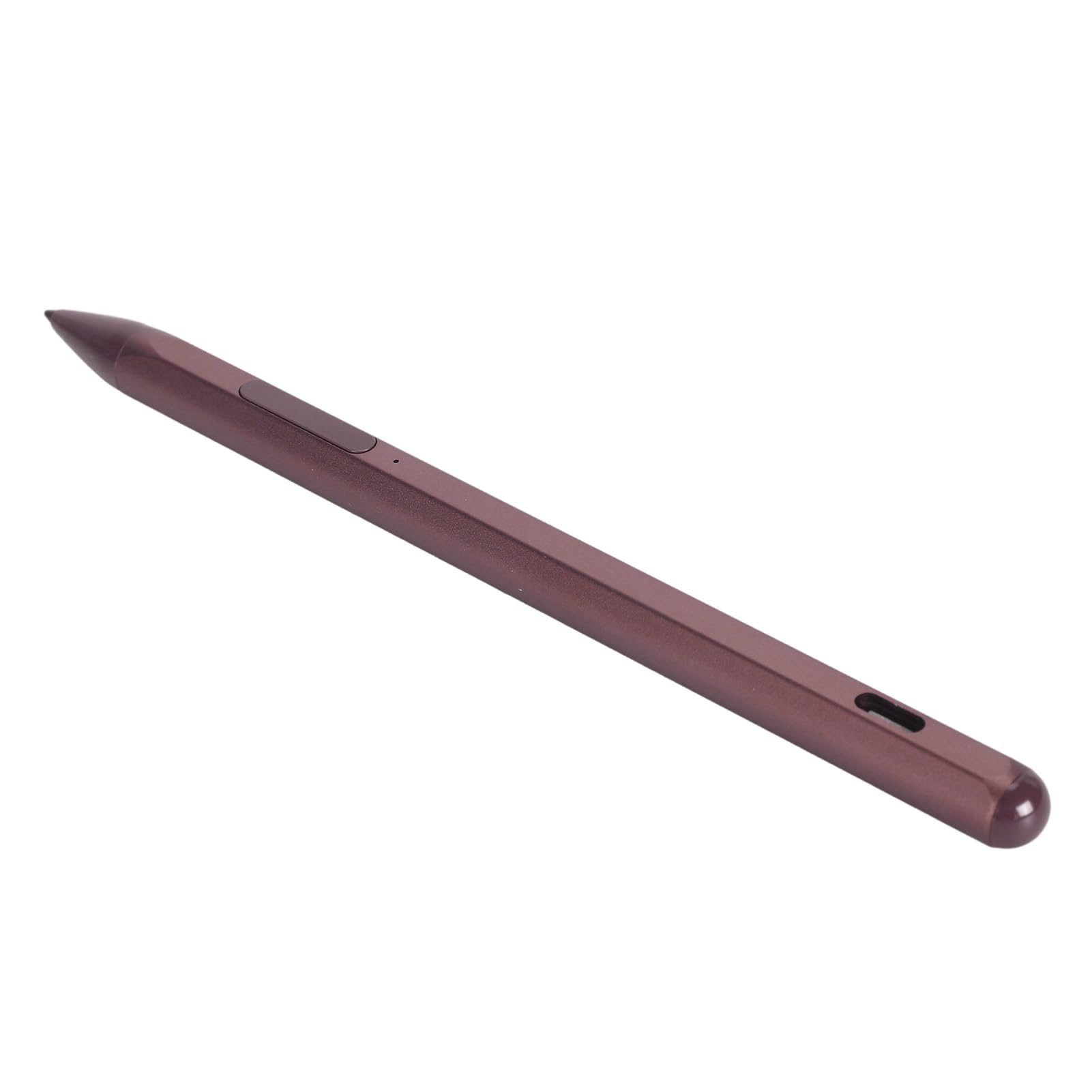 Eingabestift, MPP 2.0 Tilt Palm Rejection Wiederaufladbarer Aktiver Stift mit 3 Ersatzspitzen, Laptop-Eingabestift mit 4096 Druckempfindlichkeit (Rosenrot)