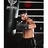 Jayefo-R-6-Boxing-Gloves R-6 Boxing Gloves for Men & Women Sparring Heavy Punching Bag MMA Muay Thai Kickboxing Mitts (Black, 16 OZ)