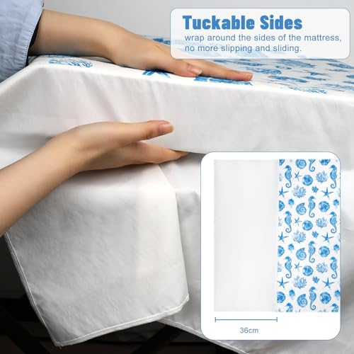 Image of MooMoo Baby Waterproof Potty Training Pad Reusable Underpads Nighttime Mattress Protector Sheet Leakproof Pee Pad for Bedwetting