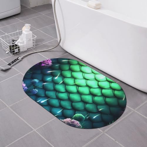 Paillasson de bain Moonlight Garden 40x60 cm antidérapant