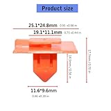 APGLSXY Automotive 9046712072 Interior Fasteners for Door Panel Securing Replacement Automotive Parts Car Door Trim Clips - Image 9