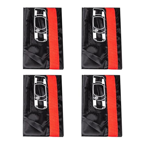 AUTOECHO Cubierta de neumáticos RV, Cubiertas de neumáticos para automóviles | Juego Impermeable de 4 Cubierta de neumáticos de Remolque - Protector de Nieve de Lluvia Solar, Bolsa de Almacenamiento