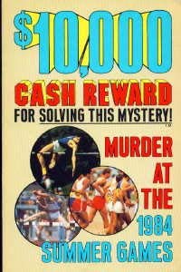 Paperback Murder at the 1984 Summer Games Book