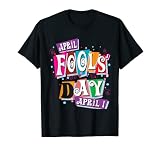 Kit amusant pour les blagues du 1er avril pour enfants et adultes T-Shirt