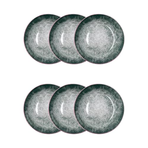 Bidasoa Stela Set 6 Platos Hondos Porcelana 20cm Porcelana Apto Microondas Apilable