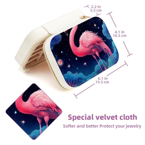 Rangement de voyage pour bagues et boucles d'oreilles compact - 6