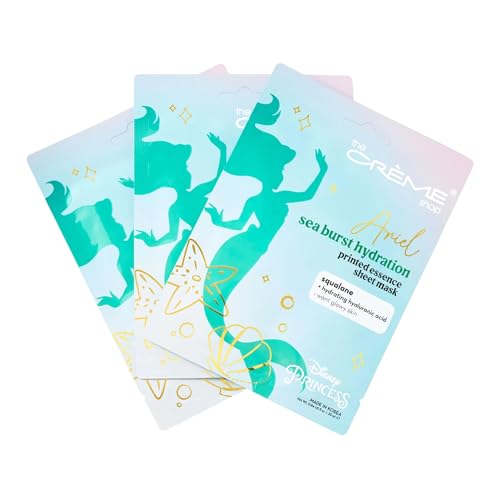 The Crème Shop x Disney - ARIEL Sea Burst Hydration Printed Essence Sheet Mask image 4