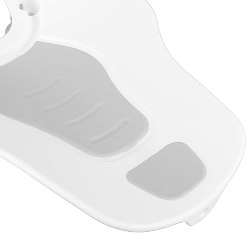Miniatura 9 de Clean Rinse - Traje de baño de lavabo semicircular para bebé, plegable, lavado de glúteos, ergonómico, portátil, para recién nacido (gris)