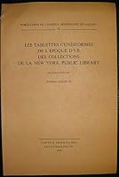 Les Tablettes Cuneiformes de l'Epoque d'Ur Des Collections de la New York Public Library 2801700770 Book Cover