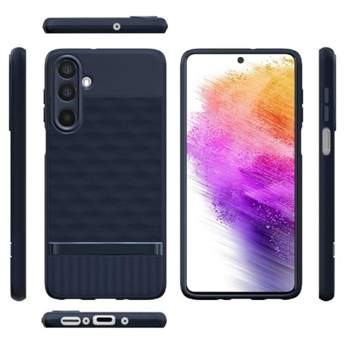 Image of Shockproof Case for Samsung Galaxy A17 5G / F17 5G / M17 5G | Full Camera Protection | TPU Flexible Back Cover for Samsung Galaxy A17 5G / F17 5G / M17 5G (Steel Blue)