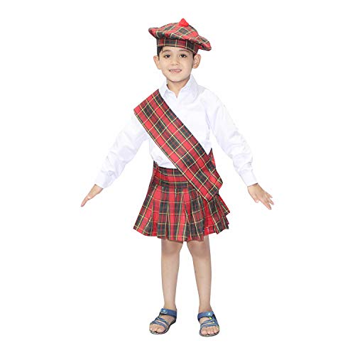 Image of Kaku Fancy Dresses International Costume for Kids, Spanish, Russian, German, Japanese, Korean Costume for Boys & Girls