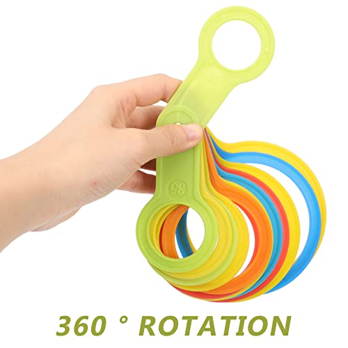 Yardwe 1 Set di Frutta in Plastica Diametro Giri