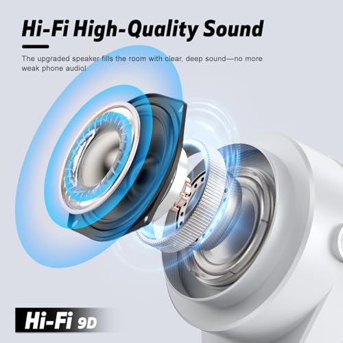 Enceinte Bluetooth induction blanc, le cadeau technique parfait - 3