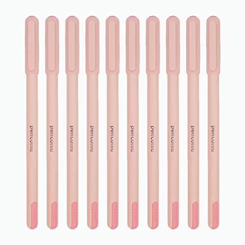 Pentonic Frost 0.7 mm Ball Point Pen | Pastel Pink Body | Red Ink | Pack of 30 (B0BTPL69WZ) Amazon Price History, Amazon Price Tracker