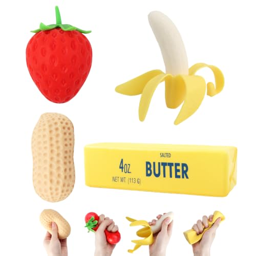 magnetspiele 4 Pièces Squishy Nourriture Jouet HT9179