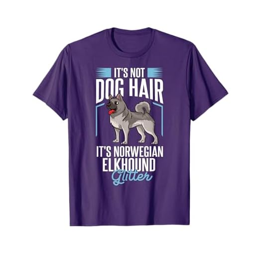 Norwegian Elkhound Dog Gift Puppies Owner Lover T-Shirt