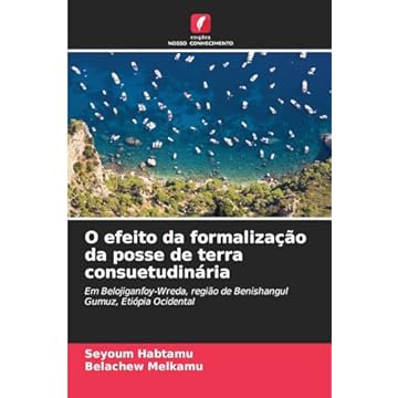 Capa do livro O efeito da formalização da posse de terra consuetudinária: Em Belojiganfoy-Wreda, região de Benishangul Gumuz, Etiópia Ocidental