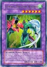 YU-GI-OH! - Elemental Hero Flame Wingman (TLM-EN035) - The Lost Millennium - Unlimited Edition - Ultra Rare