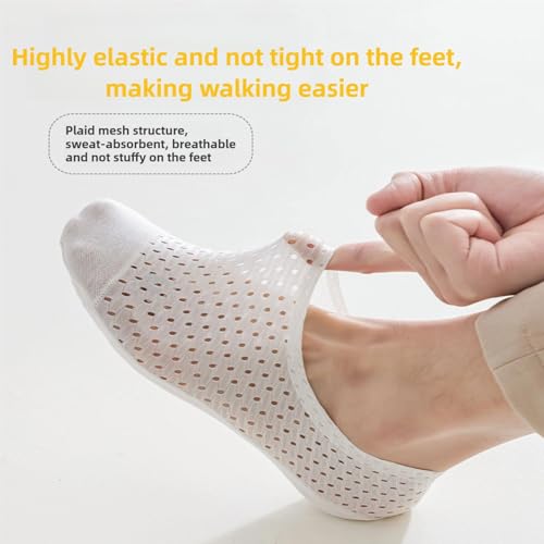 Zeanaturals Ultra Thin Liner Non Slip No Show Socks, No Show Socks Women Men, Unisex Low Cut Liner Sock3