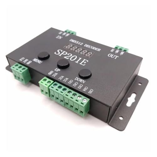 Décodeur DMX512 SPI SP201E RGB addressable 5 canaux PWM