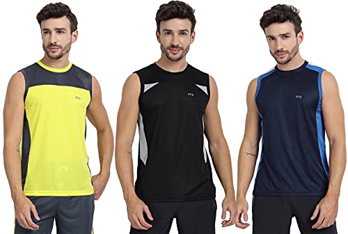 Image of FTX Men's Solid Regular Fit T-Shirt