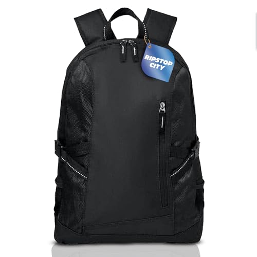 Mochila Impermeable, Mochila Montaña, Mochila de Trabajo, Actividades al Aire Libre, Uso Diario, Tirantes y Espalda Acolchados, Ideal para largas Caminatas, Portátil 15', Medidas, 50x31x17 cm, 515 gr