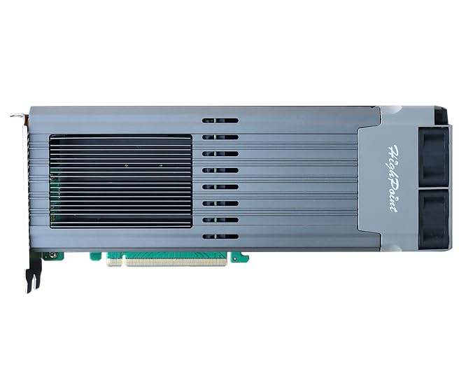 HighPoint SSD7749E 8X E1.S Port to PCIe 4.0 x16 NVMe RAID AIC