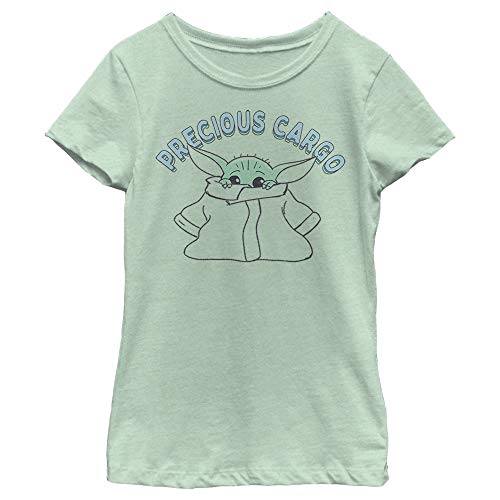 STAR WARS Girl's The Mandalorian The Child Precious Cargo T-Shirt